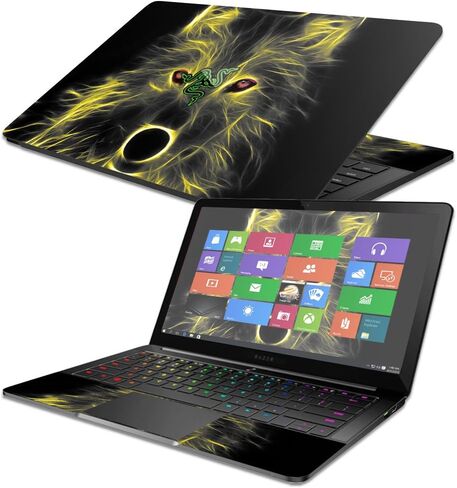 MightySkins Skin Compatible with Razer Blade Stealth 13.3" 2017 - Rattler | Protective, Durable, and Unique Vinyl Decal wrap Cover | Easy to Apply, Remove, and Change Styles | Made in The USA in Saudi Arabia