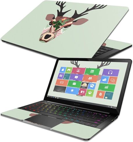 MightySkins Skin Compatible with Razer Blade Stealth 13.3" 2017 - Rattler | Protective, Durable, and Unique Vinyl Decal wrap Cover | Easy to Apply, Remove, and Change Styles | Made in The USA in Saudi Arabia