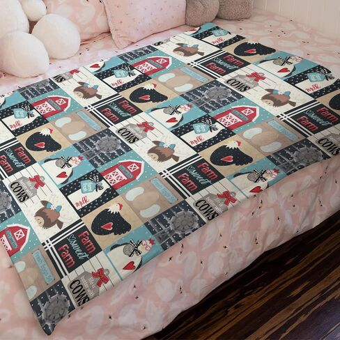 Highland Cow Boho Cactus Baby Blanket Boys Cow Lover Gift, Western Cowboy Desert Plant Flannel Fleece Nursery Bed Blankets, Soft Lightweight Newborn Infant Toddler Kids Crib Bedding 30 x 40 in Saudi Arabia