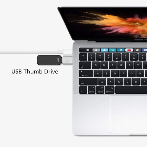 nonda USB C to USB Adapter,USB-C to USB 3.0 Adapter,USB Type-C to USB,Thunderbolt 3 to USB Female Adapter OTG for MacBook Pro2019,MacBook Air 2020,iPad Pro 2020,More Type-C Devices(Silver) in Kuwait