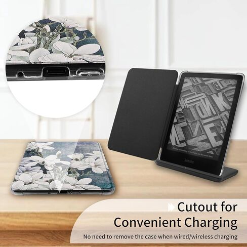WALNEW Case for 6.8" Kindle Paperwhite 11th Gen 2021, Auto Sleep/Wake in Saudi Arabia