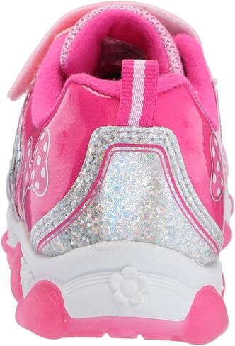 Josmo Baby-Girl's Minnie Mouse Lighted Sneakers (Toddler/Little Kid) in Saudi Arabia