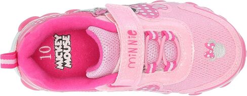 Josmo Baby-Girl's Minnie Mouse Lighted Sneakers (Toddler/Little Kid) in Saudi Arabia