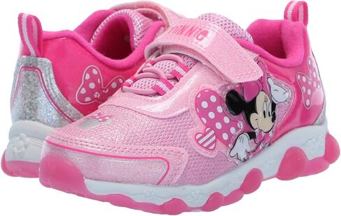 Josmo Baby-Girl's Minnie Mouse Lighted Sneakers (Toddler/Little Kid) in Saudi Arabia