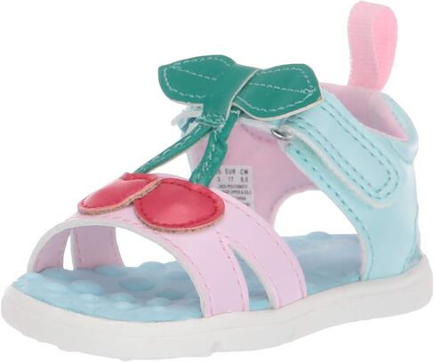 Carter's Baby-Girl's Infant 1st Walker Jade Cherry Novelty Sandal First Shoe in Saudi Arabia