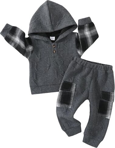 SUNNY PIGGY Baby Boy Clothes Toddler Boy Dinosaur Outfit 6 12 18 24 Months 2 3T Infant Clothing Hoodie Sweatersuit Pant Set in Saudi Arabia