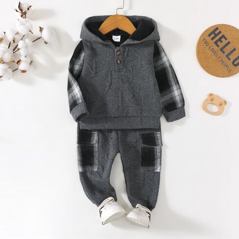 SUNNY PIGGY Baby Boy Clothes Toddler Boy Dinosaur Outfit 6 12 18 24 Months 2 3T Infant Clothing Hoodie Sweatersuit Pant Set in Saudi Arabia