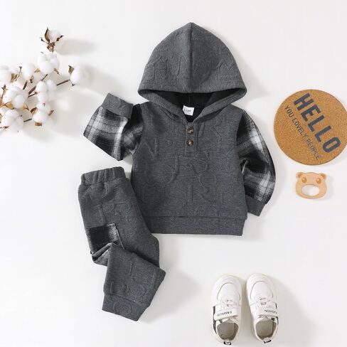 SUNNY PIGGY Baby Boy Clothes Toddler Boy Dinosaur Outfit 6 12 18 24 Months 2 3T Infant Clothing Hoodie Sweatersuit Pant Set in Saudi Arabia