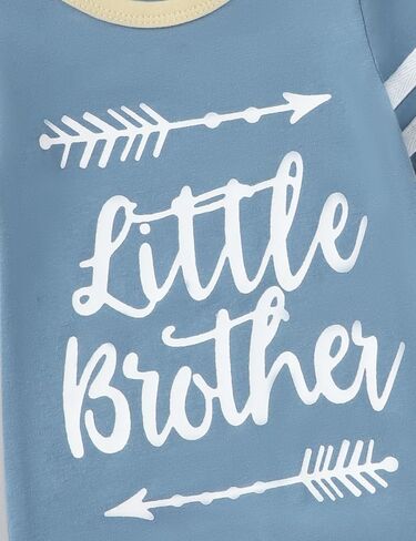 Newborn Baby Boy Clothes Letter Print Romper Coming Home Outfit Boy Bodysuit with Hat 2PCS Baby Jumpsuit in Saudi Arabia