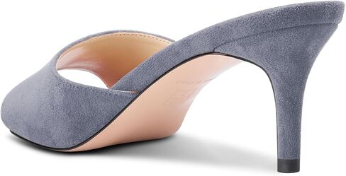 Castamere Round Open Toe Heeled Sandals for Women Mid Kitten Heels Slip-on Dress Mules Office Casual Summer Shoes 2.6 Inches Heels in Saudi Arabia