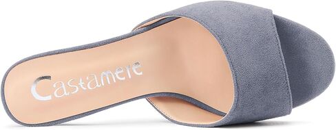 Castamere Round Open Toe Heeled Sandals for Women Mid Kitten Heels Slip-on Dress Mules Office Casual Summer Shoes 2.6 Inches Heels in Saudi Arabia
