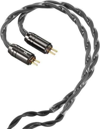 QOA Kinera Celest كابل تمديد سماعة الرأس، كابل بديل لسماعات الأذن مطلي بالفضة والنحاس، كابل HiFi في شاشة الأذن 3.5 مم كابل Aux 2 دبوس IEM لسماعات الرأس، iPhone، iPad، الهواتف الذكية in Kuwait