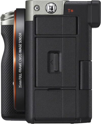Sony a7C Mirrorless Full Frame Camera Alpha 7C Interchangeable Lens Body Only Silver ILCE7C/S Bundle with Deco Gear Case + Extra Battery + Flash + Filters + 64GB Card + Software Kit and Accessories in Saudi Arabia