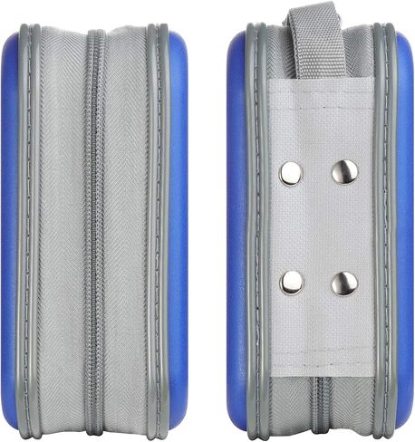 alavisxf xx CD Case, 48 Capacity Hard Plastic DVD Case Portable Zipper CD Case Holder Large Storage Disc Wallet Bag for Car Home Travel (Blue, 48 Capacity) in Saudi Arabia
