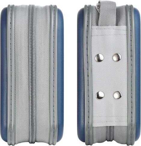 alavisxf xx CD Case, 48 Capacity Hard Plastic DVD Case Portable Zipper CD Case Holder Large Storage Disc Wallet Bag for Car Home Travel (Blue, 48 Capacity) in Saudi Arabia