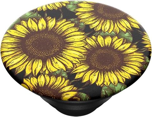 PopSockets Phone Grip with Expanding Kickstand, Sunflower PopGrip - Sunflower Power in Saudi Arabia