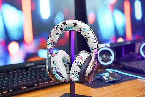 WC BandZ Virtuoso V2 - غطاء رأس من السيليكون لسماعات Corsair Virtuoso من Wicked Cushions | يمكن غسله في الغسالة، لا مزيد من الجلد المتقشر | لـ Virtuoso Wireless وXT وSE | أسود in Kuwait