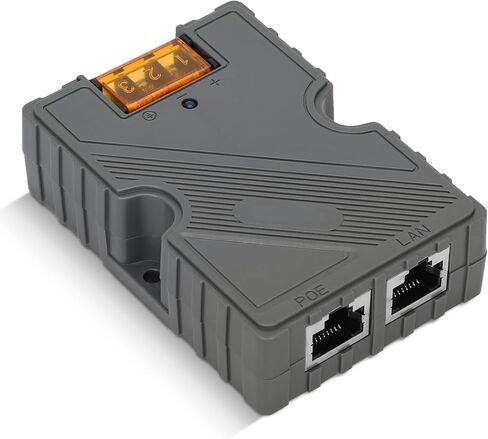 حاقن PoE متوافق مع Starlink - حاقن GigE POE بقدرة 150 وات سلبي مع حماية من زيادة التيار مع شبكة عالية السرعة، مصمم لـ Dishy V2 pinout 48-57V / 3A 10/100/1000 متوافق مع Starlink in Kuwait