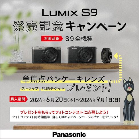 كاميرا باناسونيك LUMIX S9 بدون مرآة، DC-S9BODYS (فضي) (الطراز الدولي) in Saudi Arabia