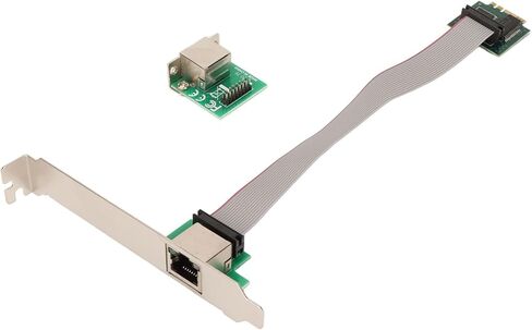 Gigabit Ethernet Server Adapter, M.2 A E I210AT Single Port Gigabit Server NIC Adapter 1000M High Performance RJ45 Single Port Ethernet NIC Adapter for Industrial Computer in Saudi Arabia
