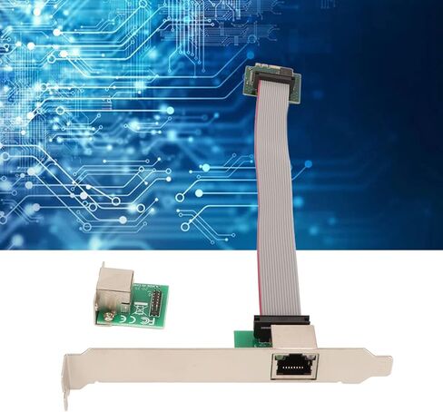 Gigabit Ethernet Server Adapter, M.2 A E I210AT Single Port Gigabit Server NIC Adapter 1000M High Performance RJ45 Single Port Ethernet NIC Adapter for Industrial Computer in Saudi Arabia