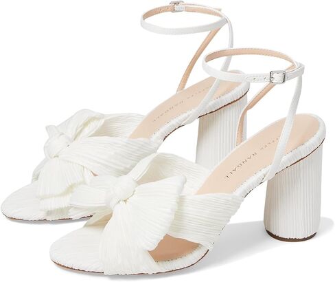 Loeffler Randall Women's Camellia Sandal, White, 6 Narrow in Saudi Arabia