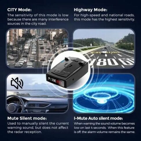 RAD2000 Car Radar Detector 12v English Russian Laser Rador Detection Speed Alarm in Saudi Arabia