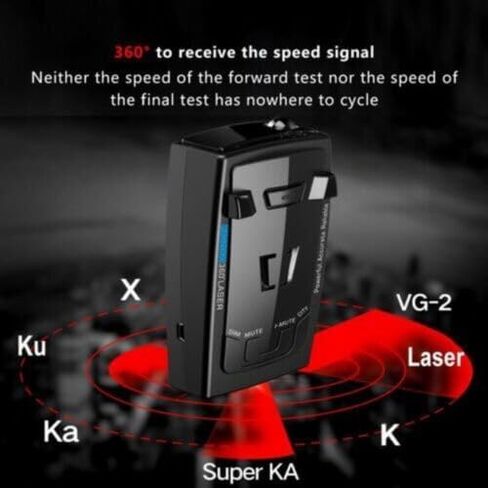 RAD2000 Car Radar Detector 12v English Russian Laser Rador Detection Speed Alarm in Saudi Arabia
