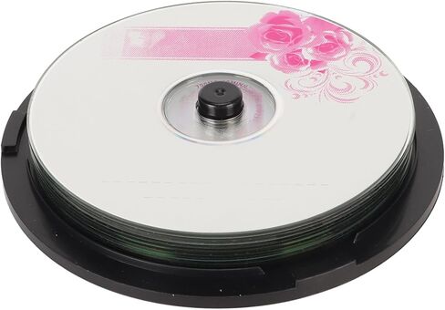 CD R Blank Discs, 2X to 52X Speed, 730MB Capacity Blank CD R Discs for Storing Digital Images, Music Data, with Compatible Devices (10PCS) in Saudi Arabia