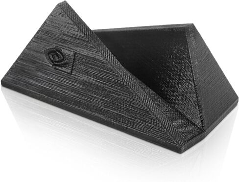 منظم حامل SplashNColor العمودي متوافق مع تلفزيون Nvidia Shield Android (موديلات 2017 و2019 Pro) - شاشة مدمجة مع شعار وحروف - حامل أنيق Nvidia Shield TV Mount (أسود غامق) in Kuwait