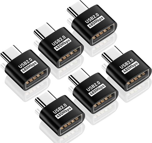 محول Duttek USB C إلى USB بسرعة 10 جيجابت في الثانية، محول تمديد من النوع C ذكر إلى أنثى يدعم نقل البيانات وشحن الهاتف والكمبيوتر المحمول ولوحة مفاتيح USB 4 حزم (فضي) in Saudi Arabia