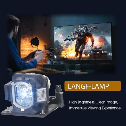 Generic LANGF DT01511/DT01431 Replacement Projector Lamp Bulb for Hitachi CP-BX301WN CP-AX2503 CP-AW2505 CP-AX2505 CP-X3030WN CP-TW2505 CP-CX250 CP-EX250 CP-EX300N CP-EW250N CP-WX4042WN CP-WX3541WN in Saudi Arabia