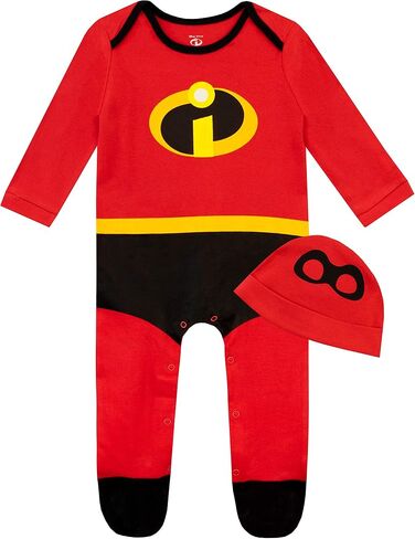 Disney Baby Bodysuit and Hat Set | The Incredibles Baby Clothes | Newborn Onesies in Saudi Arabia