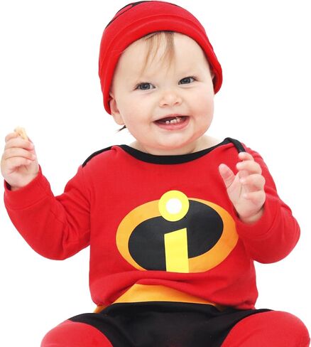 Disney Baby Bodysuit and Hat Set | The Incredibles Baby Clothes | Newborn Onesies in Saudi Arabia
