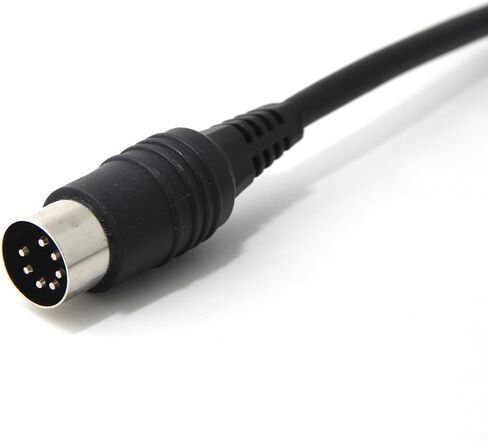 Ancable 3ft 7-Pin Din Male to 3.5mm (1/8in) كابل صوت بديل ستيريو ذكر متوافق مع iPod/iPad/iPhone/MP3/PC/TV/Android إلى Bang & Olufsen B&O، Naim، Quad.Stereo Systems in Kuwait