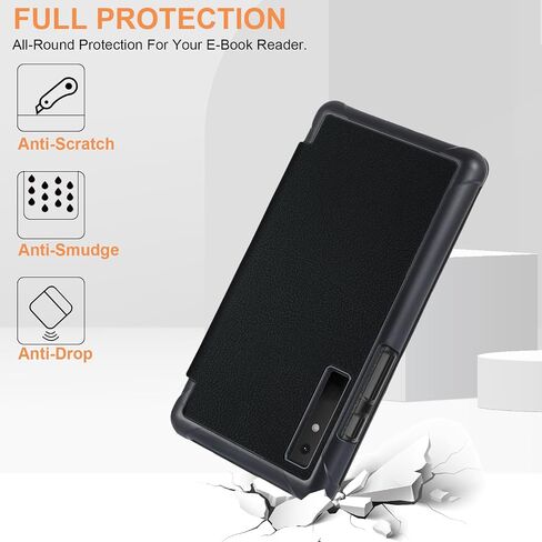 for Onyx Boox Palma Case Ultra Thin Shockproof Cover for Boox Palma Flip Case 6.13 Inch,Black in Saudi Arabia