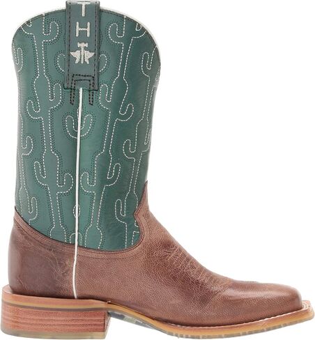 حذاء Tin Haul للسيدات من أحذية رعاة البقر الغربية، تركواز/أسمر مصفر، 6 in Kuwait