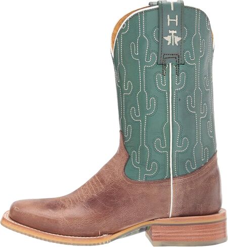 حذاء Tin Haul للسيدات من أحذية رعاة البقر الغربية، تركواز/أسمر مصفر، 6 in Kuwait