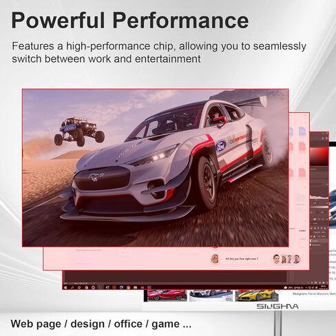 كمبيوتر مكتبي الكل في واحد، شاشة لمس FHD مقاس 22 بوصة N5095، ذاكرة وصول عشوائي سعتها 8 جيجابايت، محرك أقراص SSD سعة 512 جيجابايت، رباعي النواة 11، لوحة مفاتيح وماوس سلكية، مكبر صوت RGB، (N5095-8G-512G) in Kuwait