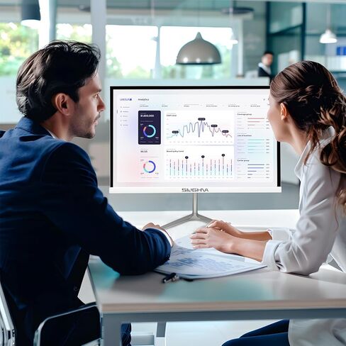 كمبيوتر مكتبي الكل في واحد، شاشة لمس FHD مقاس 22 بوصة N5095، ذاكرة وصول عشوائي سعتها 8 جيجابايت، محرك أقراص SSD سعة 512 جيجابايت، رباعي النواة 11، لوحة مفاتيح وماوس سلكية، مكبر صوت RGB، (N5095-8G-512G) in Kuwait