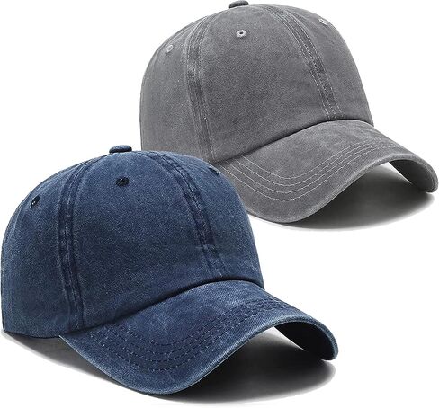 Toddler Cotton Baseball Caps Distressed-Washed Baseball Hats Baby-Boys Sun Protection Hats for 2-8T in Saudi Arabia