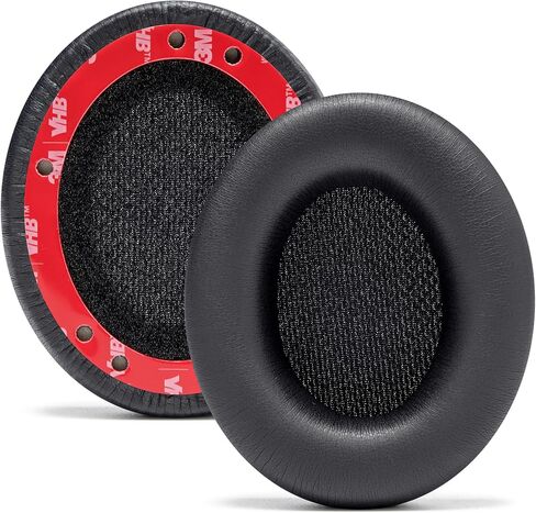 WC PadZ Studio Pro - Extra Thick Earpads for Beats Studio PRO Made by Wicked Cushions | Upgraded PU Leather, Larger Ear Opening, Enhanced Foam | 90's Black in Saudi Arabia
