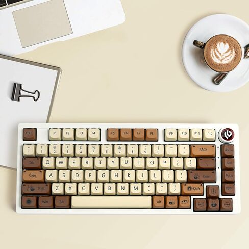 XVX Cute Cat Keycaps, Thick PBT Keycap MAO Profile, 141 Keys Keyboard Keycaps, Dye-Sublimation Keycap Set Compatible with 60% 75% 96% 100% Cherry Gateron MX Switches Mechanical Gaming Keyboard in Saudi Arabia