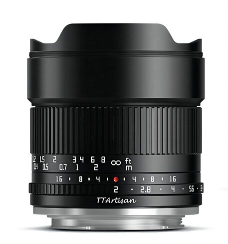 TTartisan 10mm F2.0 Ultra-Wide Angle Lens, Compatible with Canon RF-Mount APS-C Mirrorless Cameras R10 R50 R7, EOS RP R8 EOS R R6 R5 C R6 II R5 R3 with APS-C Format Settings in Saudi Arabia