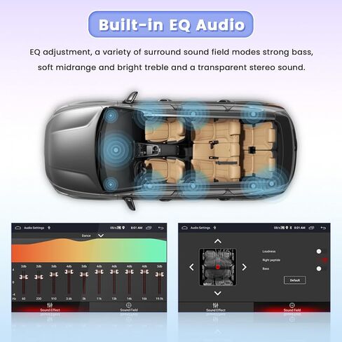 [2G+64G] Hikity Android 13 Car Stereo for Ford F150, 7 Inch HD Touchscreen Radio with Wireless Carplay and Android Auto, Backup Camera Bluetooth Mirror Link GPS/FM/RDS in Saudi Arabia