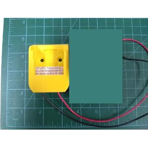 D12 Power Dock for DeWalt 12V DCB12x Battery, Wired 14AWG, PN# D12-14