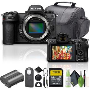 Nikon Z6III Mirrorless Camera (1890) Bundle | For Photography & Video + 64GB Memory Card + Cleaning Kit in Saudi Arabia