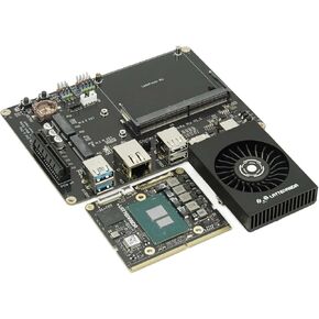 LattePanda Mu-Micro x86 Compute Module Evaluation Kit with Intel N100 Processor Up to 3.4GHz, 8GB LPDDR5 RAM, 64GB eMMC, 4K Triple Display/USB 3.2/PCIe 3.0/SATA 3.0 for Prototype Design