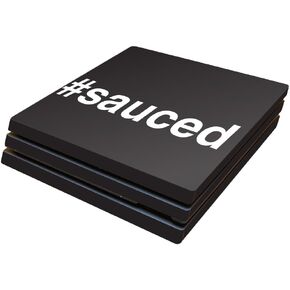 MightySkins Skin Compatible with Sony Playstation 4 Pro PS4 – Sauced 2 | Protective, Durable, and Unique Vinyl Decal wrap Cover | Easy to Apply, Remove, and Change Styles | Made in The USA