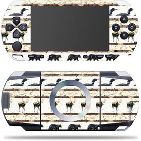 MightySkins Skin Compatible with Sony PSP – Lodge Stripes | Protective, Durable, and Unique Vinyl Decal wrap Cover | Easy to Apply, Remove, and Change Styles | Made in The USA